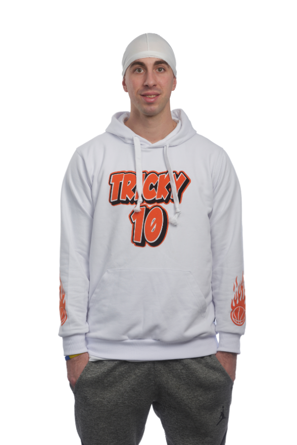 Fireball white Hoodie